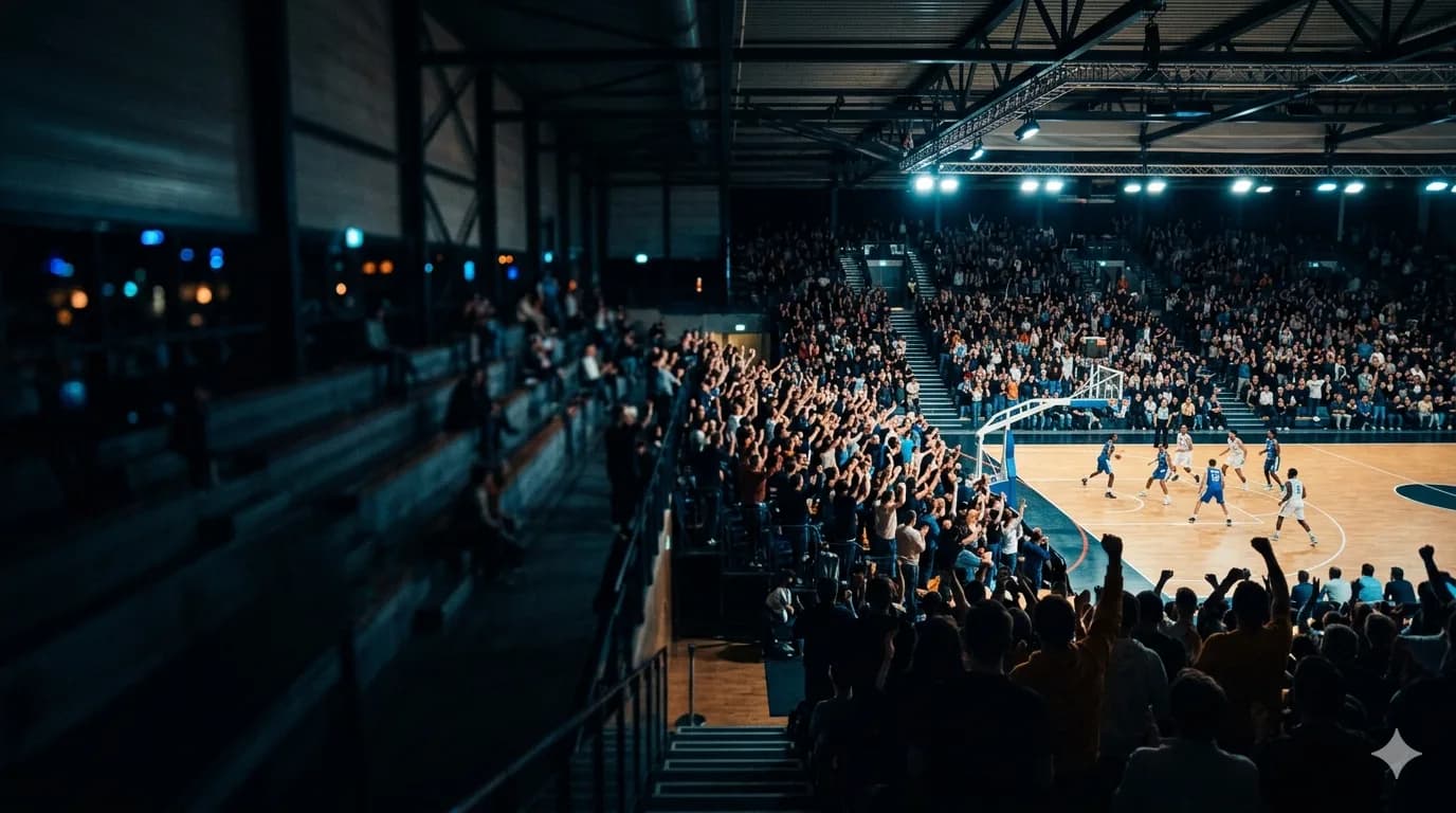 Supporters bijeen op een feestelijk clubevenement