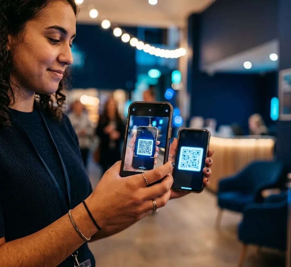 Tickets scannen aan de deur met een smartphone