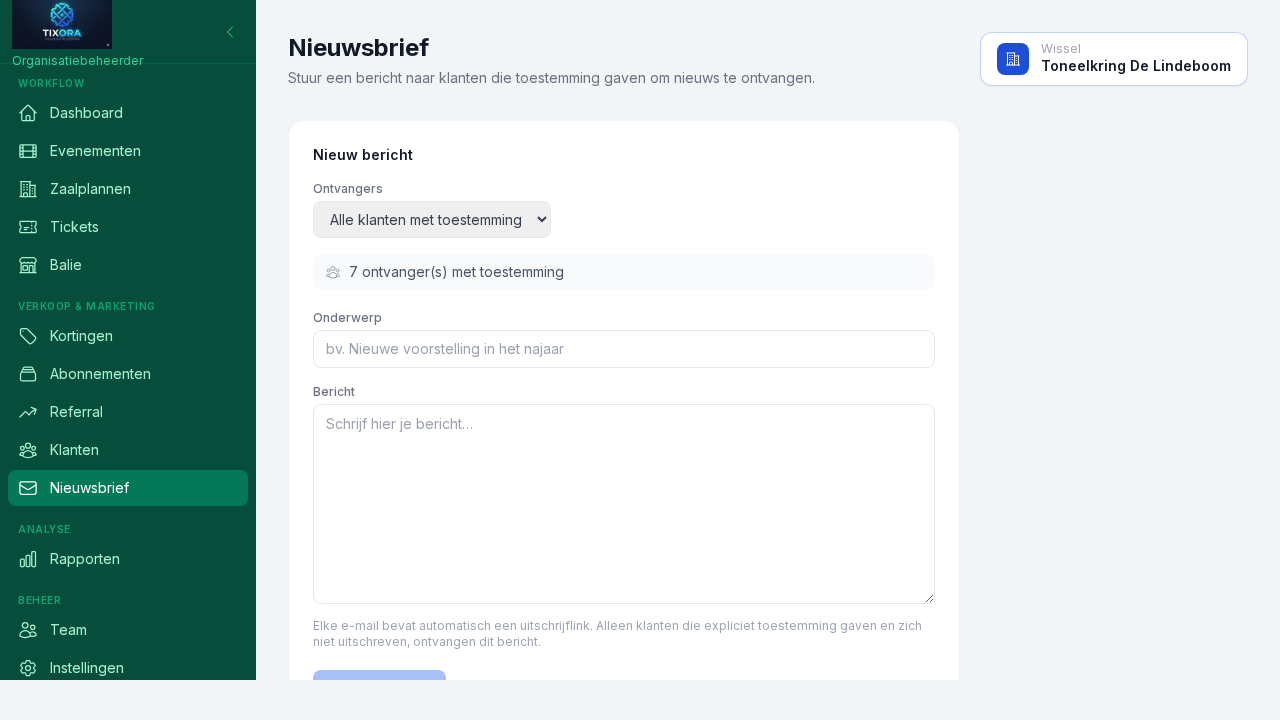 Nieuwsbrief