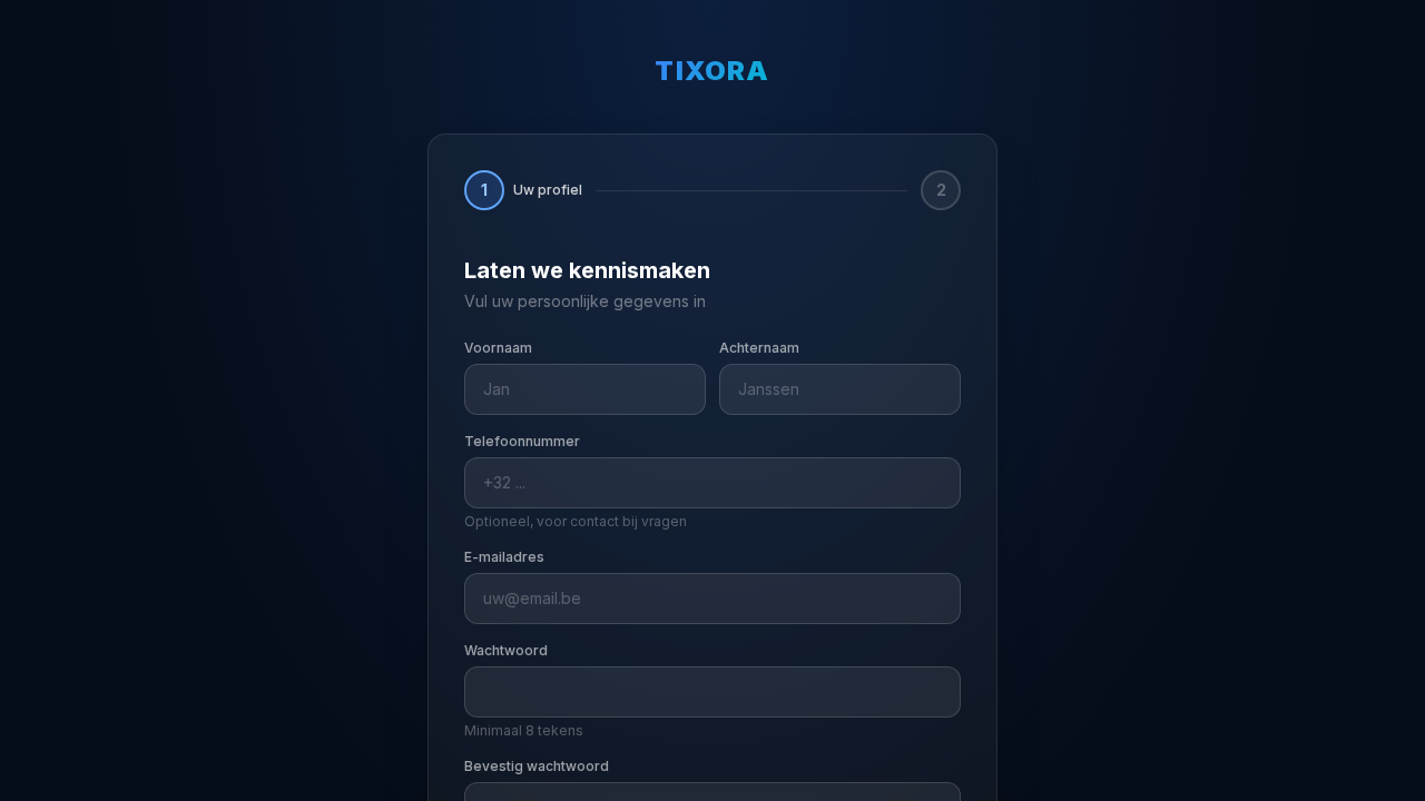 Registratiewizard